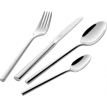 ZWILLING ABERDEEN 30 daļu galda piederumu komplekts, 18/10 nerūsējošais tērauds, augsti spodrināts, trauku mazgājamā mašīnā mazgājams, 6 personām