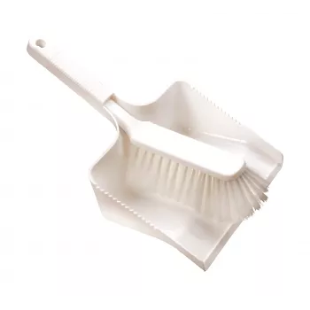 Haug Bürsten 88920U balts plastmasas slota ar lāpstiņu, 35 cm