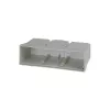 Eaton M22-H6 marķējumu turētājs, 6 pozīcijas, melns, uzspraužams 216553