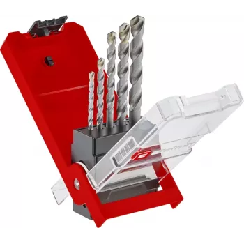 Einhell 38050 metāla griezēju urbju komplekts ar karbīda uzgaļiem, 5 gab. (4-10 mm)