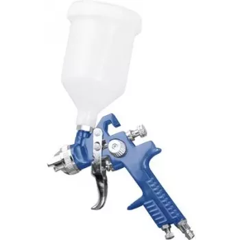 Scheppach pneimatiskā krāsu smidzināšanas pistole 3,5 bar, 1,5 mm sprausla, 600 ml alumīnija tvertne 7906100721