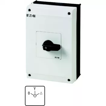 Eaton 207234 T5B-4-8410/I4 zvaigznes–trijstūra slēdzis korpusā, 63 A, 0-Y-Δ, IP65