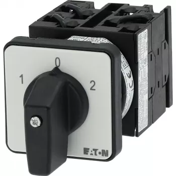 Eaton T0-4-8441/E 3 polu ON-OFF kameru slēdzis, 20A, 690V, IP65, melns/balts 043595