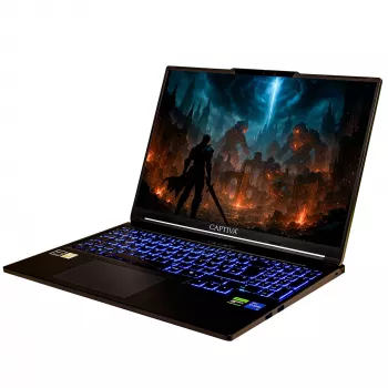 Captiva Advanced Gaming I95-155GE 16 collu QHD+ 165Hz spēļu portatīvais dators - Intel Core i7-14650HX, 64GB DDR5, 4TB SSD, GeForce RTX 5060 8GB, Windows 11 Home