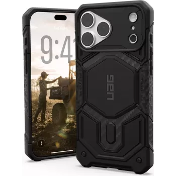 UAG Urban Armor Gear Monarch Pro MagSafe vāks Apple iPhone 18 Pro Max/17 Pro Max, Carbon Fiber 114568114242