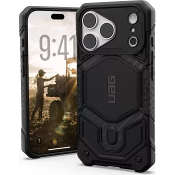 UAG Urban Armor Gear Monarch Pro MagSafe vāciņš Apple iPhone 18 Pro/17 Pro - Carbon Fiber 114569114242