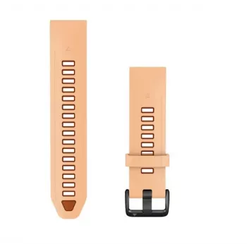 Garmin QuickFit 20 mm silikona pulksteņa siksniņa - rozā / rudens oranža 010-14506-03