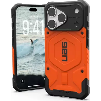 UAG Urban Armor Gear Pathfinder MagSafe vāciņš Apple iPhone 18 Pro/17 Pro - oranžs 114583119797