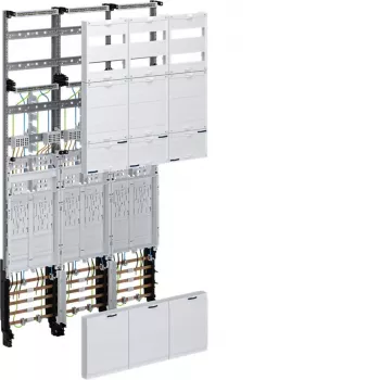 Hager univers Z komplekts mērīšanas lauks ZL5EL26, 1350mm, 6 eHZ pozīcijas, 3 lauki, iepriekš savienots