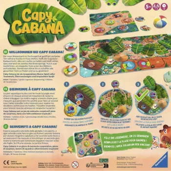 Ravensburger Capy Cabana 3D puzle (108 gabali)