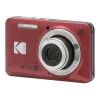 Kodak PIXPRO FZ55 sarkans kompaktais fotoaparāts FZ55RD