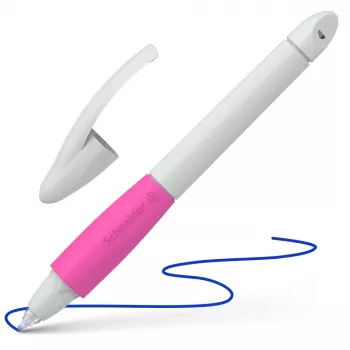 Schneider Base Ball Rollerball pildspalva pelēka 0.6 mm zila tinte