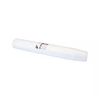 STARPAK vienreizlietojamie papīra kafijas krūzes 250 ml baltas 80 mm (50 gab. iepakojums)