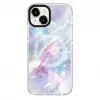 Evelatus Apple iPhone 15 Plus PC+TPU apvalks ar MagSafe - Custom Marble Purple