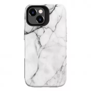 Evelatus Apple iPhone 15 Plus Armor vāciņš TPU+PC Marmora balts