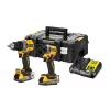 DEWALT 18V XR DCD800 DCF850 divu instrumentu komplekts ar 2x 1,7Ah Powerstack akumulatoriem