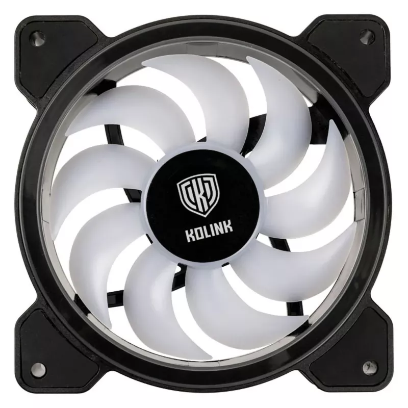 Kolink Umbra HDB ARGB LED PWM 120mm ventilators - melns/balts