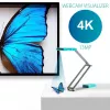 IRIScan Visualizer 7 Dyslexic - A3 dokumentu kamera, 13MP, USB, Arctic Blue/Silver