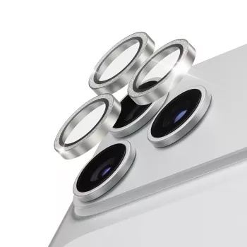 PanzerGlass Hoops keramiskais objektīva aizsargs ar spīdumu, sudraba krāsā, iPhone 18 Pro / 18 Pro Max