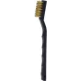 KS TOOLS misiņa stiepļu sveču tīrīšanas birste, 2 rindas, 170mm (201.2316)
