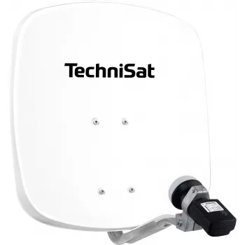 TechniSat SAT šķīvis ar LNB, 45 cm, alumīnijs, Single LNB (1745/8195)