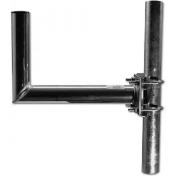 TELEVES MAL35HV Alumīnija mastata balsts 35 cm horizontālam/vertikālam stiprinājumam mastiem līdz 60 mm
