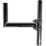 TELEVES MAL35HV Alumīnija mastata balsts 35 cm horizontālam/vertikālam stiprinājumam mastiem līdz 60 mm