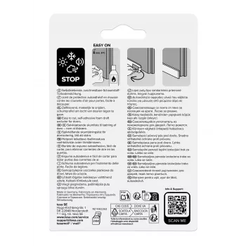 Tesa moll INSULATION blīvēšanas lente brūna 6 m x 9 mm x 4 mm (05422-00101-03)