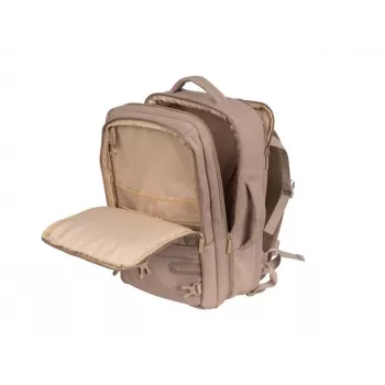 Natec Camel Lite 15,6 collu 19L datorsomas mugursoma, bēšā krāsā
