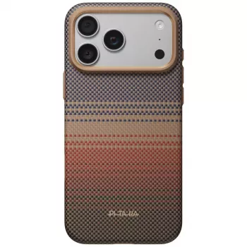 PITAKA Summa vāks iPhone 18 Pro Max / 17 Pro Max - Sunset aramīda šķiedras MagSafe telefona vāks