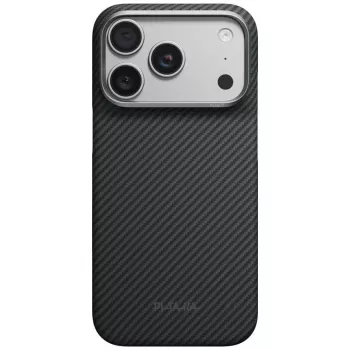 PITAKA Edge Case priekš iPhone 18 Pro / 17 Pro - melns/pelēks
