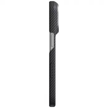 PITAKA Edge Case priekš iPhone 18 Pro / 17 Pro - melns/pelēks