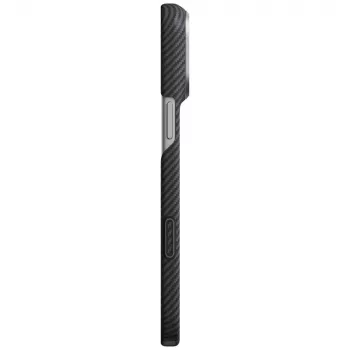 PITAKA Edge Case iPhone 18 Pro Max / 17 Pro Max - melni pelēks