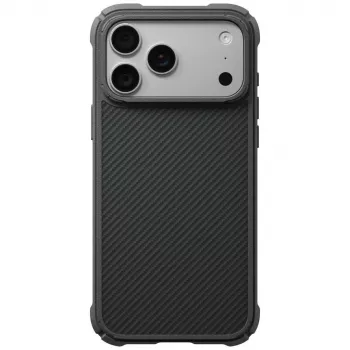 PITAKA Cairn vāciņš iPhone 18 Pro Max / 17 Pro Max, melns/pelēks