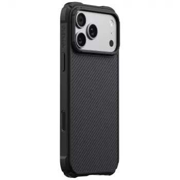 PITAKA Cairn vāciņš iPhone 18 Pro Max / 17 Pro Max, melns/pelēks