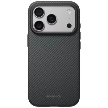 PITAKA Summa vāciņš iPhone 18 Pro / 17 Pro, melns-pelēks