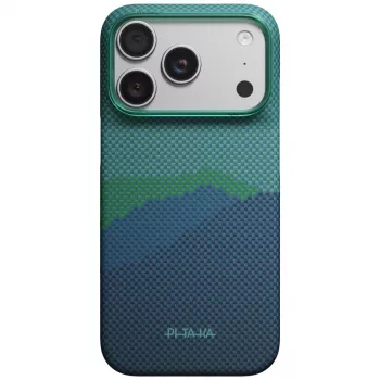 PITAKA Edge Case Over the Horizon MagSafe apvalks iPhone 18 Pro / 17 Pro - Summer Noon