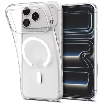 SPIGEN Liquid Crystal MagSafe apvalks iPhone 17 Pro / 18 Pro - caurspīdīgs