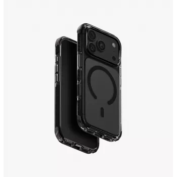 UNIQ Combat Magclick lādēšanas apvalks iPhone 18 Pro / 17 Pro - melns