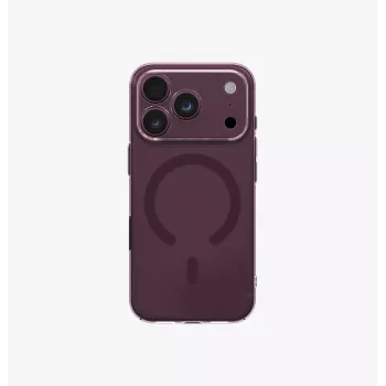 UNIQ Airsuit MagClick uzlādes maciņš iPhone 18 Pro / 17 Pro - Burgundy