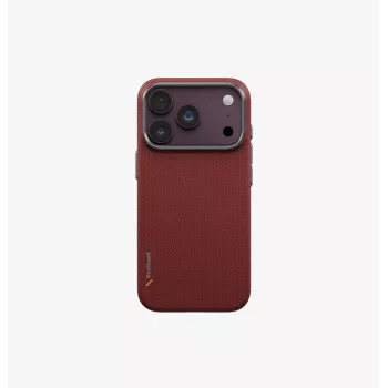 UNIQ Keva Edge MagClick uzlādes vāciņš iPhone 18 Pro / 17 Pro - Sarkans