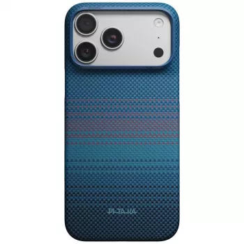 PITAKA Edge Case Nights Midnight 01 (Moonrise) Apple iPhone 18 Pro Max / 17 Pro Max aramīda šķiedras apvalks