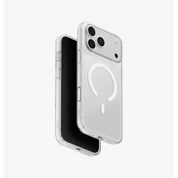 UNIQ Airsuit MagClick uzlādes futrālis iPhone 18 Pro Max / 17 Pro Max - melns