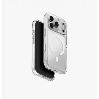 UNIQ LifePro Xtreme MagClick uzlādes vāciņš iPhone 18 Pro / 17 Pro - caurspīdīgs