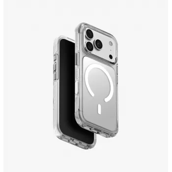 UNIQ Combat Magclick uzlādes vāciņš iPhone 18 Pro / 17 Pro - balts
