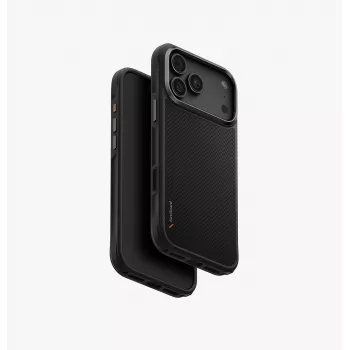 UNIQ Keva Magclick uzlādes apvalks iPhone 18 Pro Max / 17 Pro Max - melns