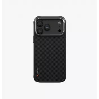 UNIQ Keva Magclick uzlādes apvalks iPhone 18 Pro Max / 17 Pro Max - melns