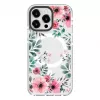 Evelatus Apple iPhone 15 Pro caurspīdīgais maciņš ar MagSafe - Pielāgots apdruka, caurspīdīgs PC+TPU