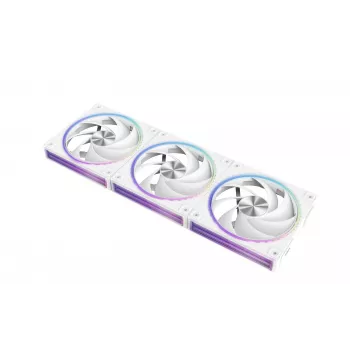 Zalman ZM-DF120R A3 White 120mm reversie daisy chain ARGB ventilatori, 3 gab.