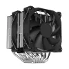 Zalman CNPS12X BP Black procesora dzesētājs - 120 mm PWM ventilators, zila LED, 6 siltuma caurules, Intel/AMD